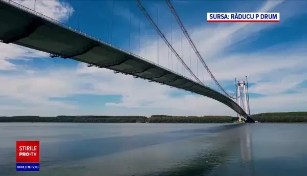 Inspecție la podul suspendat de la Brăila. Ce s-a schimbat în angajamentele constructorilor
