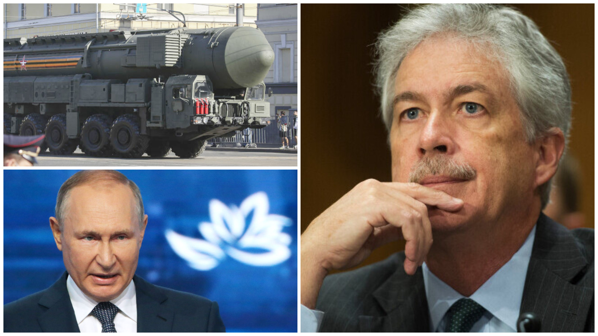 Directorul CIA: Nu există dovezi că Vladimir Putin va folosi bombe nucleare tactice în Ucraina