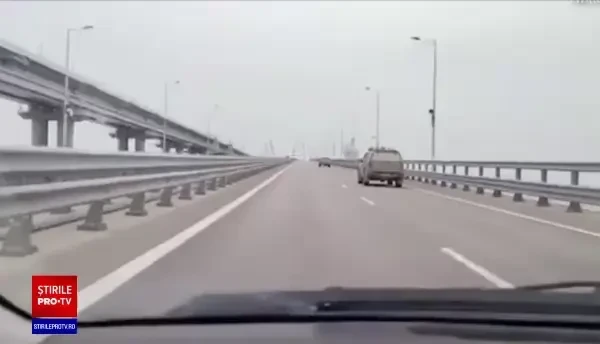 Misterul exploziei de la podul Kerch. Ce nu se leagă cu scenariul prezentat de Rusia