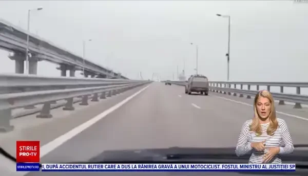 Care ar fi cauza reală a exploziei care a avariat podul din Crimeea. Teoriile lansate în urma incidentului