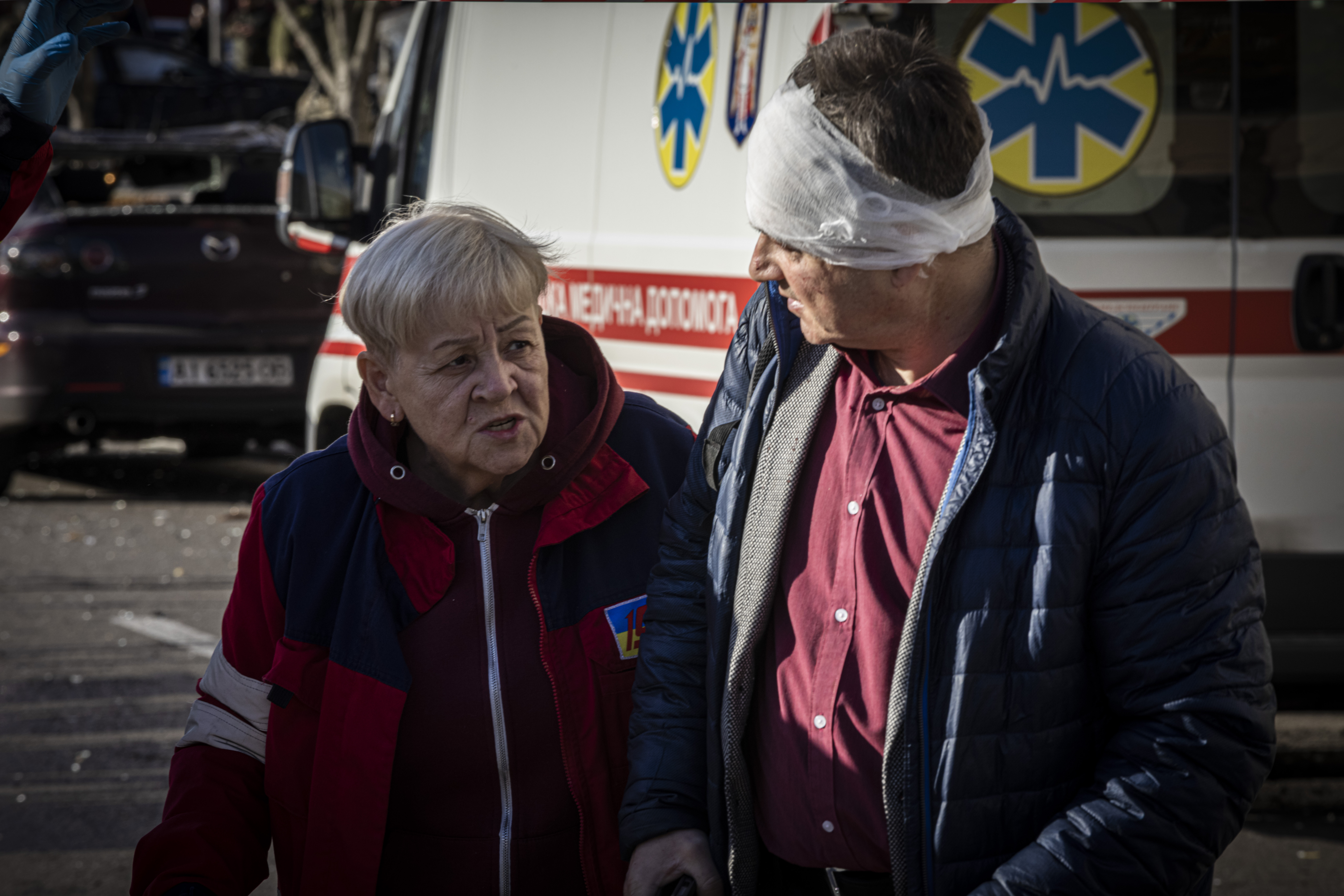 Imagini dramatice. Cum arată Kievul după ce a fost lovit de rachetele rușilor | GALERIE FOTO