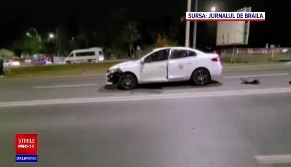 Un bărbat a murit nevinovat după ce a fost izbit din spate de un taximetrist și proiectat într-o altă mașină