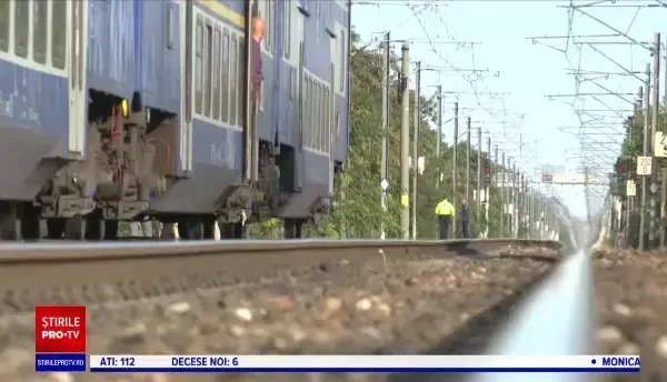 Un tânăr de 23 de ani a murit, după ce a fost lovit de tren, în localitatea Valu lui Traian