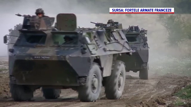 Macron trimite în România 12 tancuri și 20 de blindate ca să întărească flancul estic al NATO