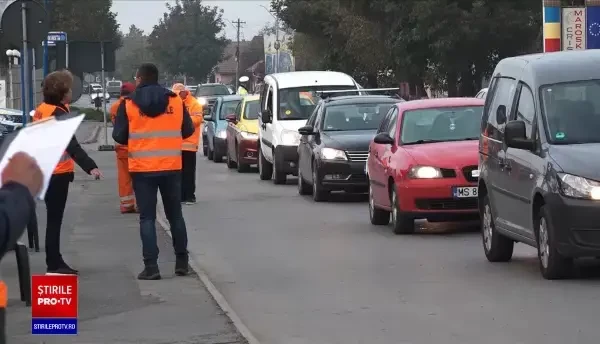 Șoferii au fost opriți în trafic pentru a răspunde la un chestionar pentru reducerea ambuteiajelor. Ce au fost întrebați