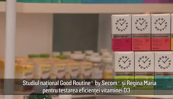 (P) Good Routine® și Regina Maria demarează un studiu clinic