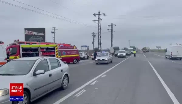 Accident grav pe DN1, soldat cu doi morţi şi un rănit | FOTO și VIDEO