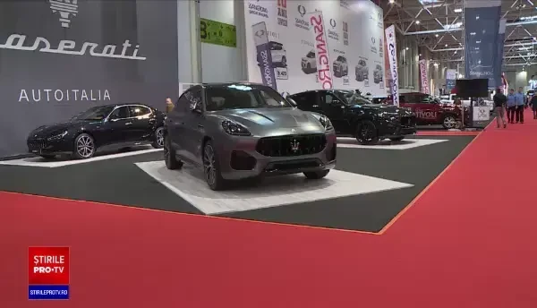 Mașinile electrice sunt vedete la Salonul Auto București. Ford a prezentat primul vehicul electric