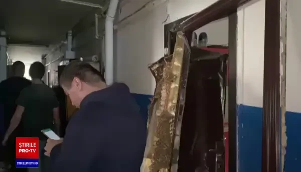 Explozie la un bloc din Brașov. 40 de persoane au fost evacuate VIDEO