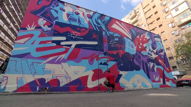 Zidurile gri din București prind culoare. 20 de artiști vor participa la festivalul „Outline StreetArt”