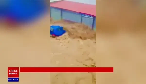 Mai mulţi români inclusiv copii au fost prinşi pe Insula Creta, devastată de inundații ”de proporții biblice"