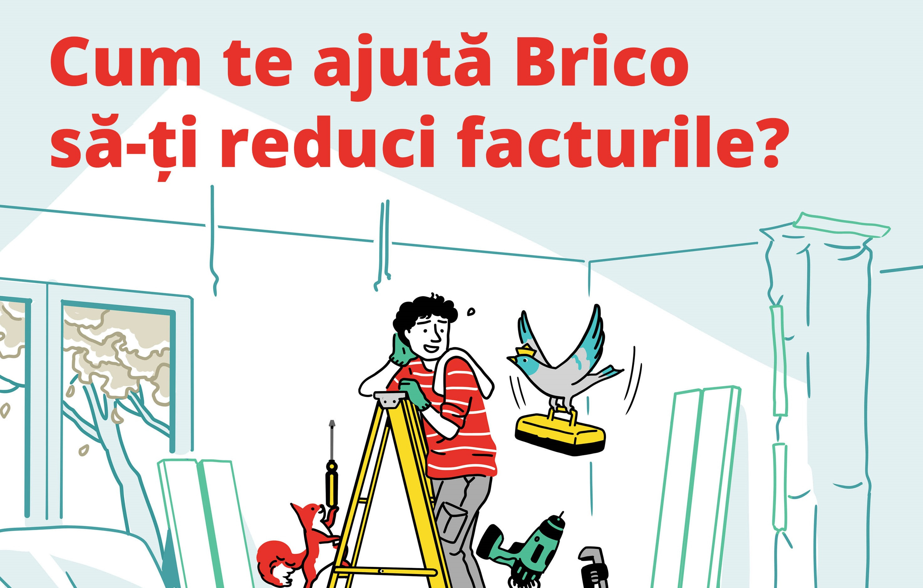 (P) Încălzește-ți casa eficient în sezonul rece, cu soluții accesibile de la Brico Dépôt