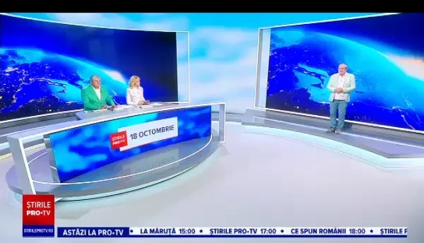 Vremea azi, 18 octombrie. Va fi o zi însorită cu maxime cuprinse între 18 și 24 de grade Celsius