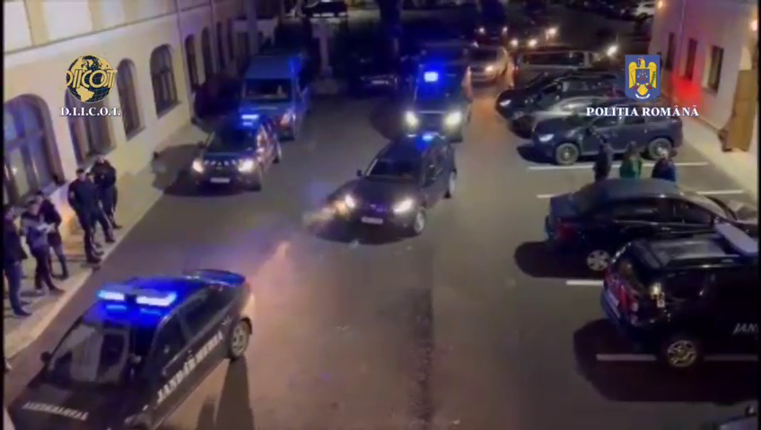 Acţiuni de amploare ale DIICOT. Peste 300 de percheziţii la membrii unor grupări, mai mult de 400 de persoane vor fi audiate