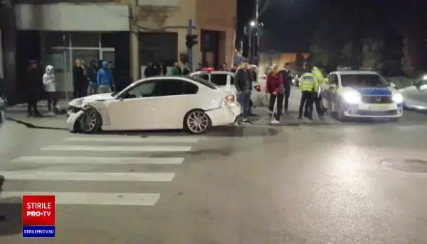 Surse: Un cunoscut om de afaceri a fost implicat într-un accident, în Drobeta Turnu-Severin. Era sub influența alcoolului