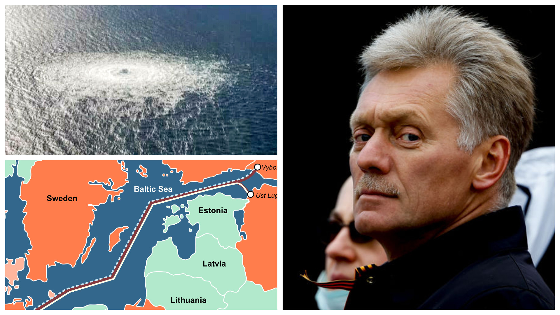 Kremlinul analizează obiectul depistat lângă o conductă Nord Stream. Ce s-a găsit în Marea Baltică | FOTO