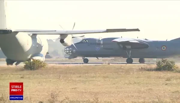 Baza 90 Otopeni, un adevărat furnicar și ziua, și noaptea. Aeronavele sunt implicate în misiuni militare, dar și umanitare