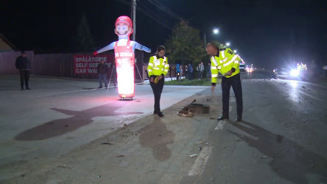 Accident cu trei victime în Dâmbovița, produs de un șofer beat. Totul a fost filmat