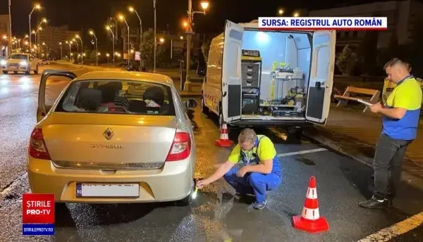 Străzile României sunt pline de maşini periculoase. Jumătate dintre vehiculele verificate în trafic au avut nereguli grave
