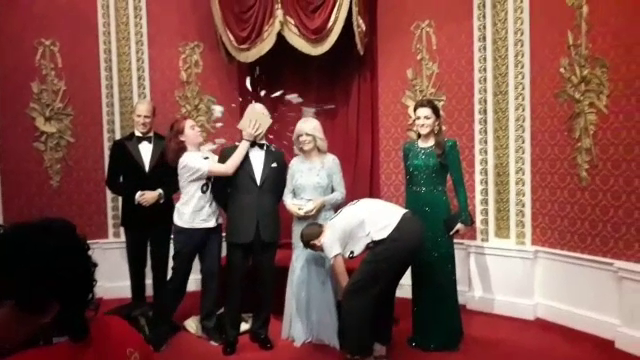 Incident la muzeul Madame Tussauds din Londra. Statuia regelui Charles al III-lea a fost vandalizată
