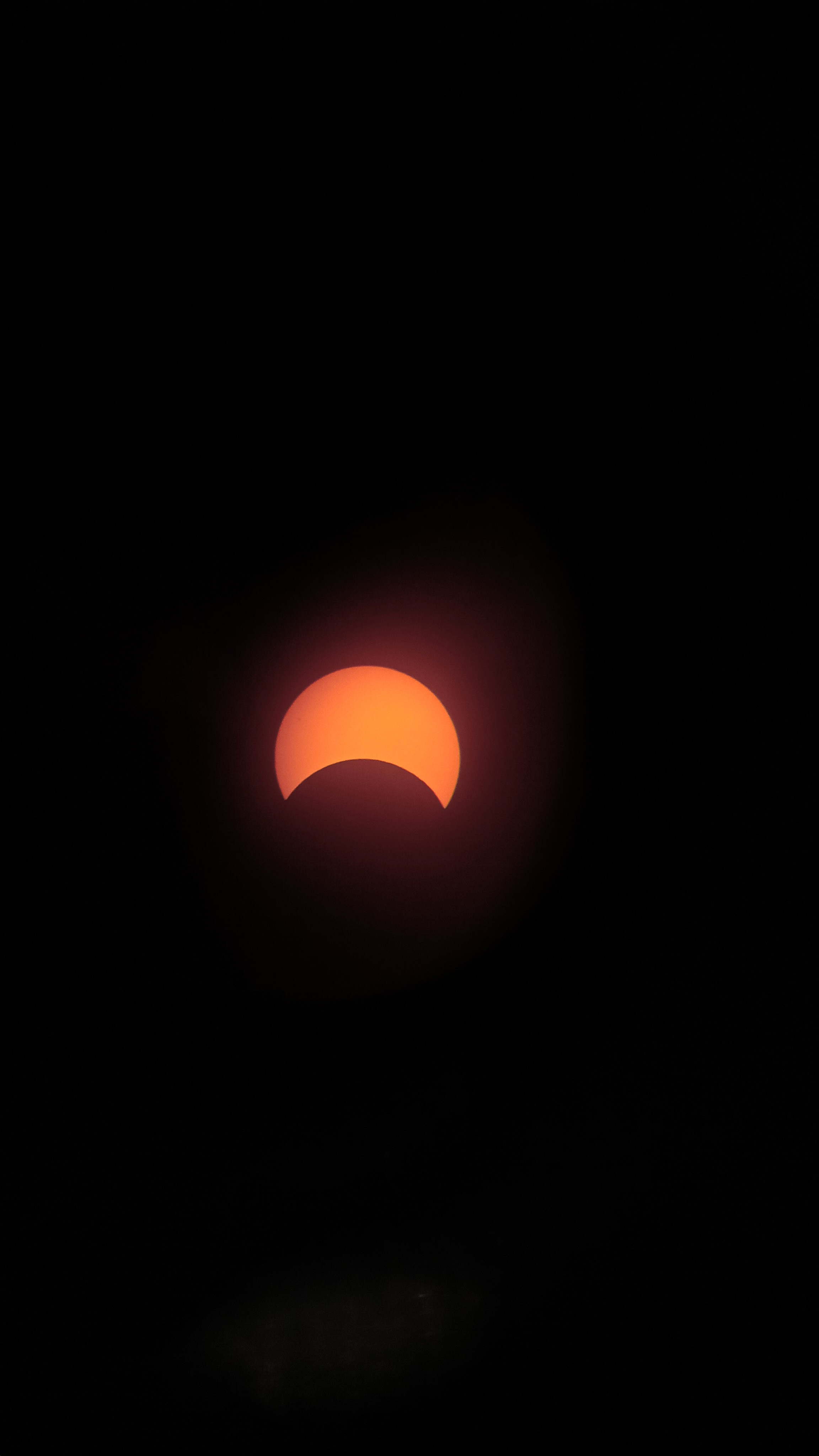 Eclipsa de soare Bucuresti 1
