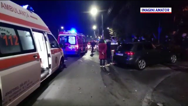 Patru tineri au ajuns la spital după un accident în Craiova. Ce spun polițiștii