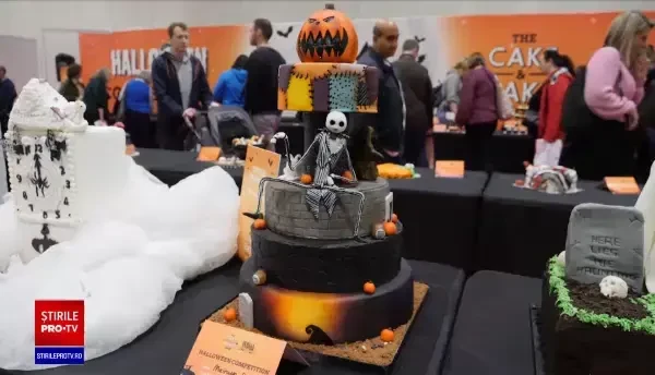 Târg de deserturi spectaculoase la Londra. Ce tort a câștigat competiția | GALERIE FOTO