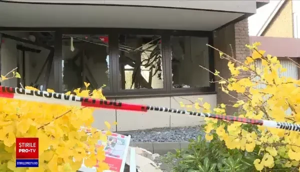 Un român a fost arestat în Germania. Ar fi aruncat în aer bancomate cu bombe artizanale