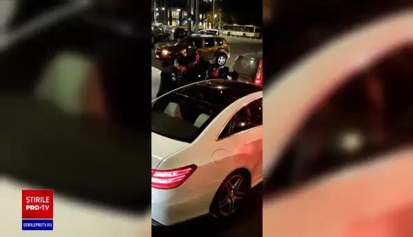 Momentul în care șoferul fugar din București este săltat de polițiști. Unde a fost găsit individul | VIDEO