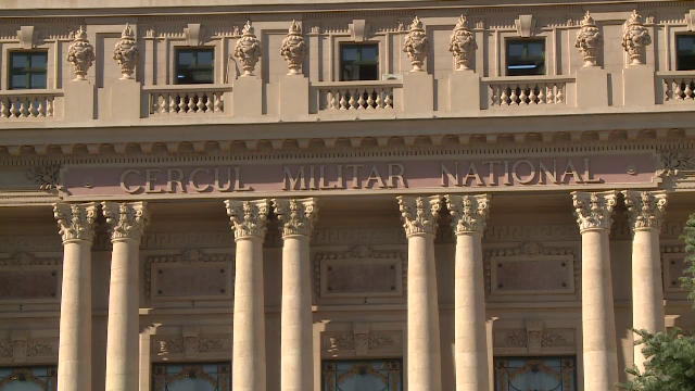 Parchetul Militar investighează incendiul de la Palatul Cercului Militar din București. Starea militarului rănit