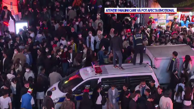 Mesajul transmis de Klaus Iohannis în urma tragediei din Seul. Peste 150 de persoane au murit la o petrecere de Halloween