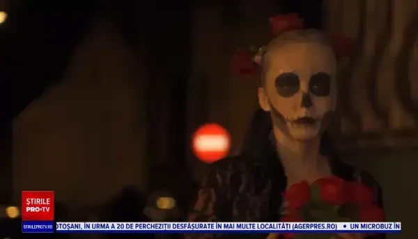 Seară inedită la Muzeul de Istorie a Transilvaniei din Cluj-Napoca. Vizitatorii au venit costumați de Halloween