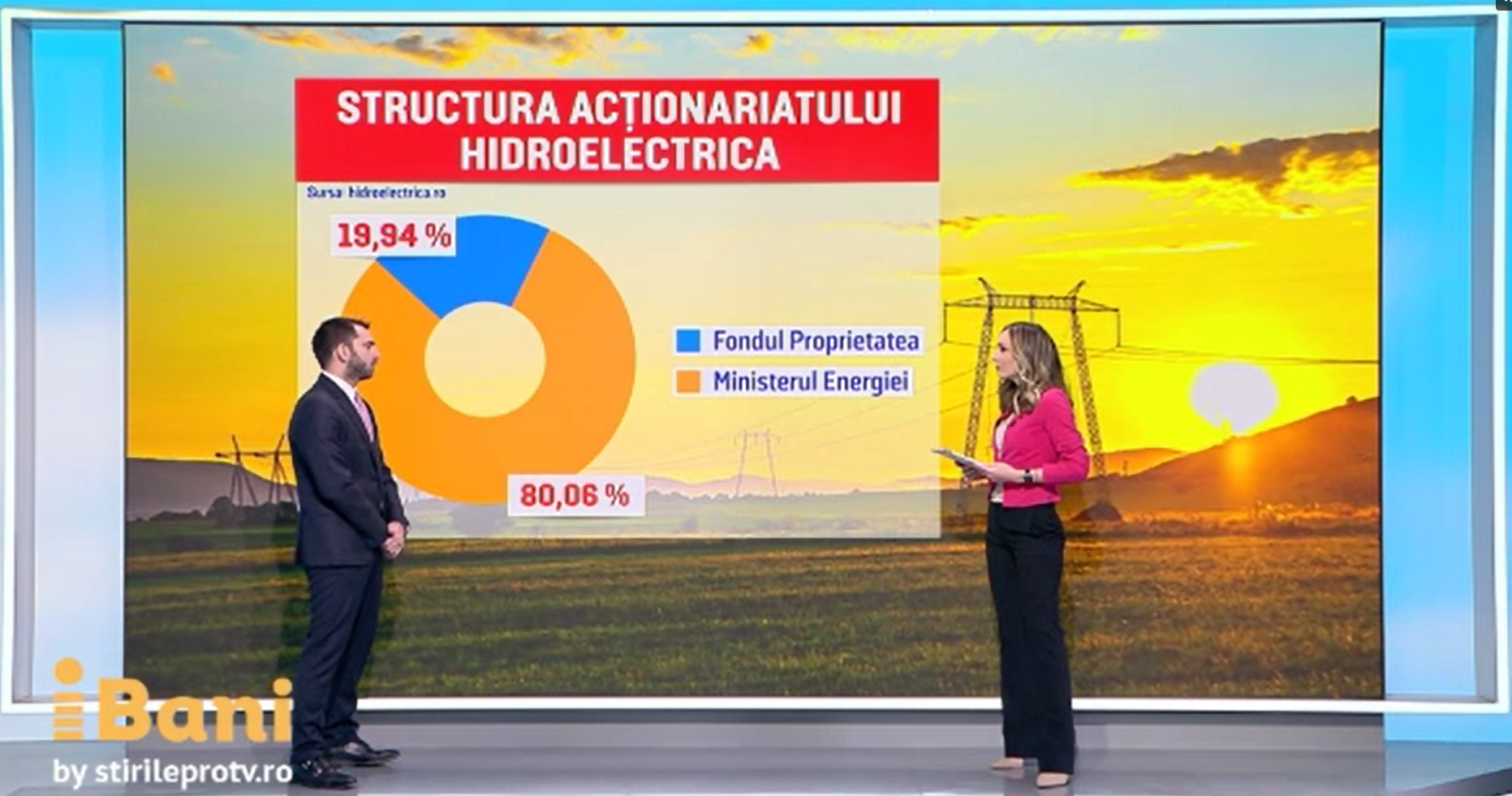 Ce înseamnă listarea Hidroelectrica. Marius Dan, Fondul Proprietatea: “Nu are nicio legătură cu prețul energiei”