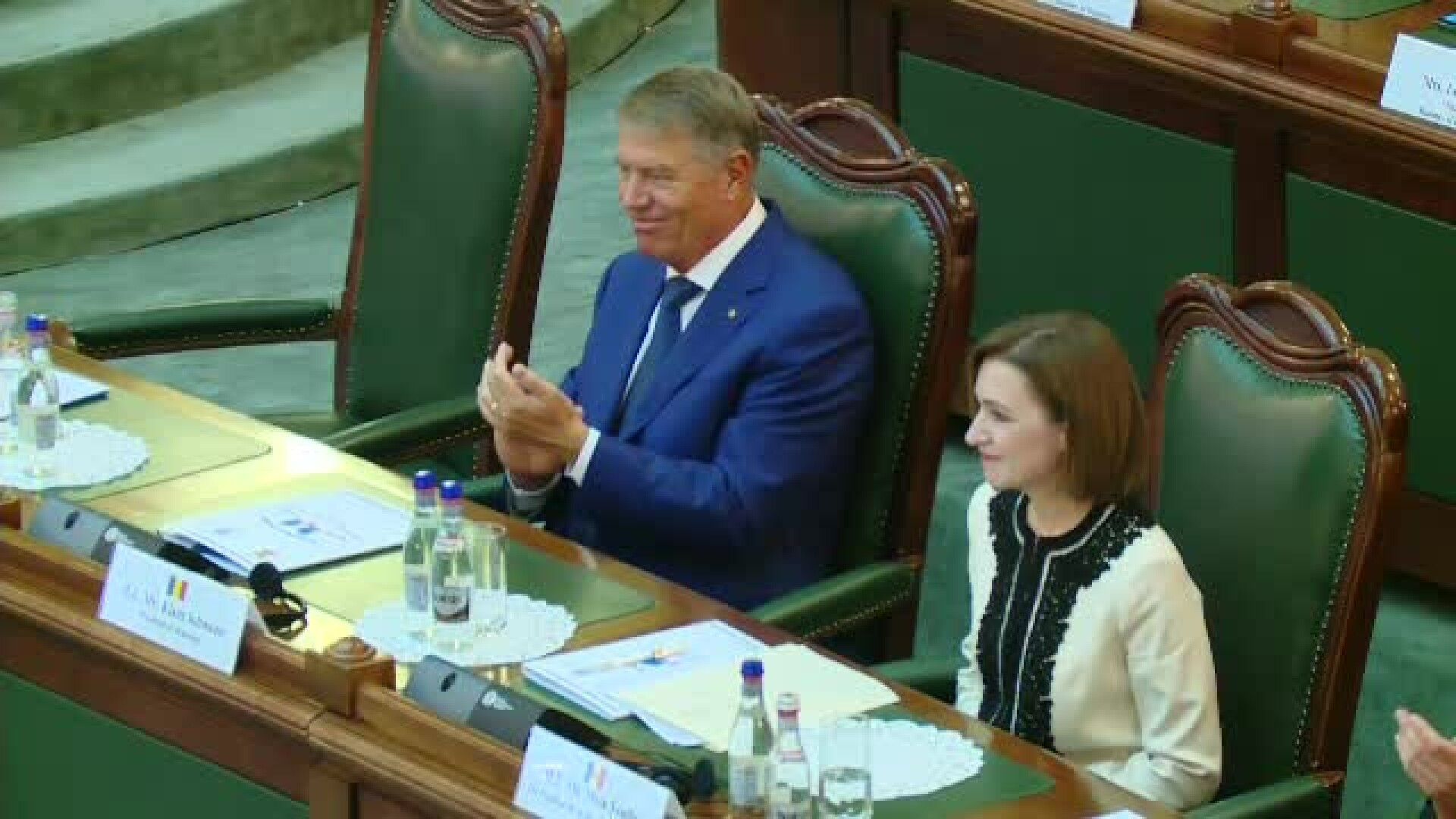 Klaus Iohannis, Maia Sandu