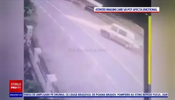Tată cu 12 copii, mort într-un accident șocant. Momentul în care microbuzul său este spulberat de un șofer beat. VIDEO