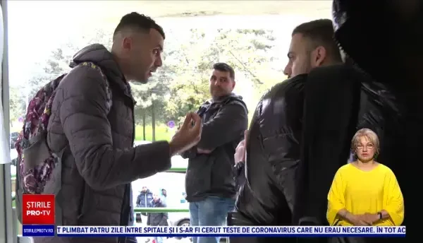 Zeci de migranți au așteptat zile întregi la coadă pentru a continua să studieze sau să muncească în România. Care e motivul