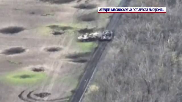 Momentul în care un tanc rusesc a picat într-o ambuscadă. VIDEO