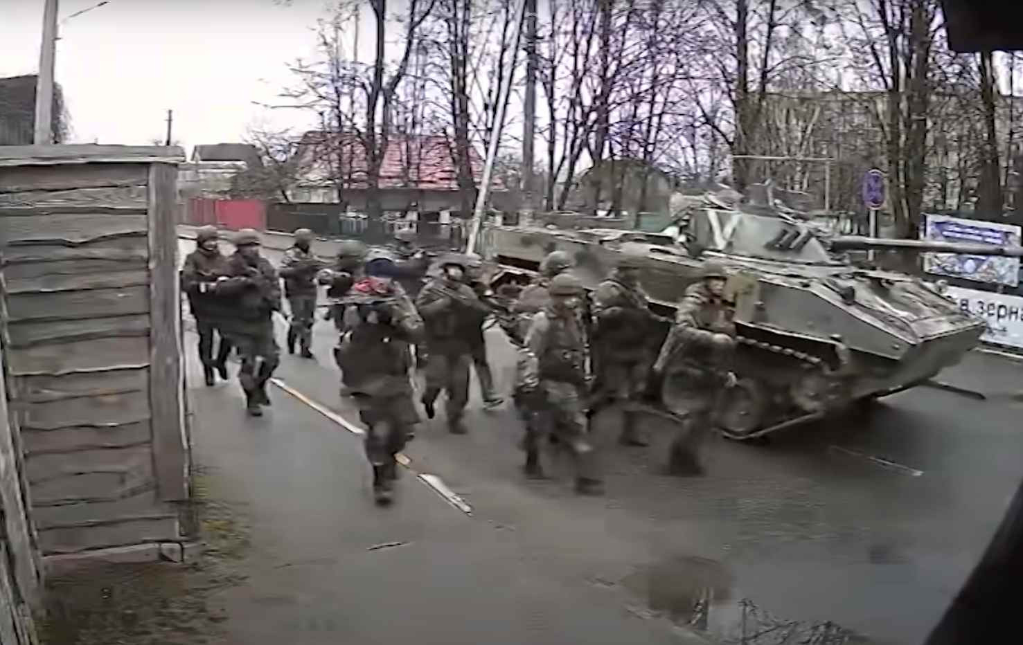 Harta ororilor făcute de ruși, realizată de „Associated Press”: „Locul faptei: Bucea”