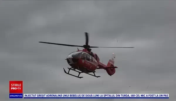 Accident cu trei mașini în județul Mureș. Trei persoane au ajuns la spital cu răni grave