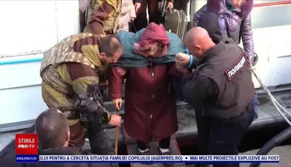 Momentul în care un tanc rusesc a picat într-o ambuscadă