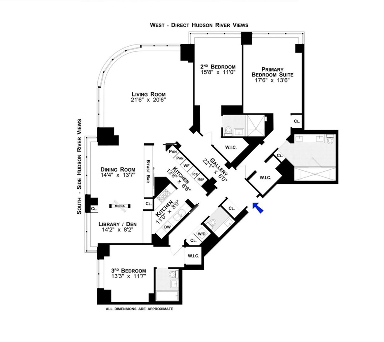 Daniel Radcliffe, actorul din Harry Potter, și-a vândut apartamentul din Manhattan. Cum arată locuința de lux | GALERIE FOTO