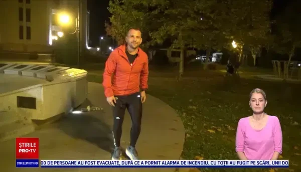 Modul inedit prin care un antreprenor a atras atenția la pericolele de pe drumuri. A alergat 21 de ore pe „șoseaua morții”