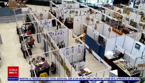 Mii de oameni au luat cu asalt Târgul Naţional pentru Artizanat şi Meşteşuguri de la Iași. Ce creații au întâmpinat