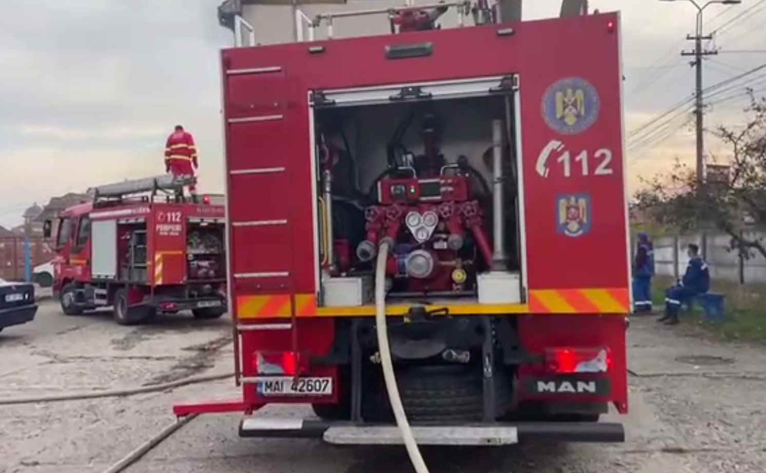 Incendiu la un internat din Sebeș. Ce au aflat pompierii după ce au intervenit