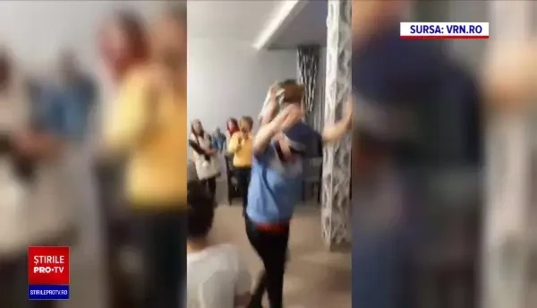 Infirmierele care s-au îmbrăcat în uniformă de polițist au fost identificate. S-a deschis dosar penal