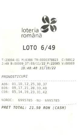 Cine este românul care a câștigat peste 3,9 milioane de euro la Loto 6/49. Și-a ridicat marți premiul