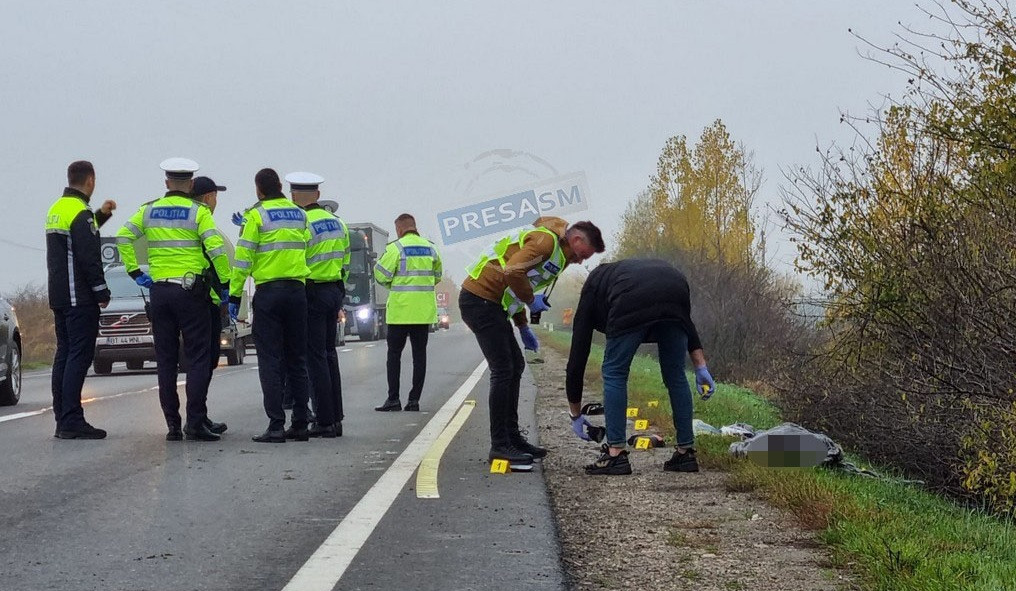 Un slovac este căutat de polițiștii români, după ce a accidentat mortal un pieton. Bărbatul a ieșit din țară