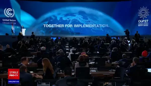 Emmanuel Macron, la summitul pentru climă: „Nu vom sacrifica angajamentele pentru climă în fața amenințării Rusiei”