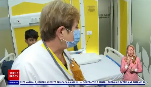 Val de viroze respiratorii, în Arad, la copii. Care sunt simptomele care îi trimit de urgență la spital