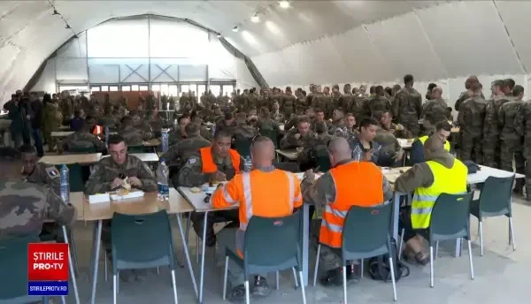 Ce se întâmplă, de fapt, cu militarii francezi de la baza Cincu. Presa din Paris scrisese că îndură frig și foame